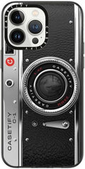 Compact iPhone 14 Pro Max Camera Case - Clear Black