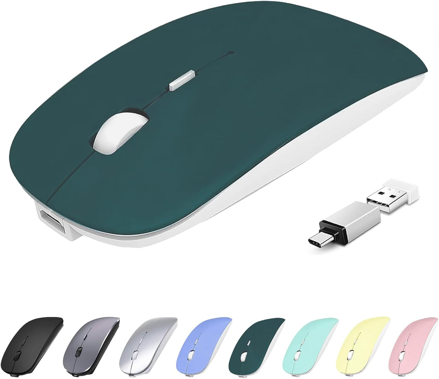 Suteke Wireless Mouse: Seamless Connectivity & Silent Operation