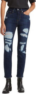 Levi's Women's 724 High Rise Straight Jeans - Flattering (Style MK7H)