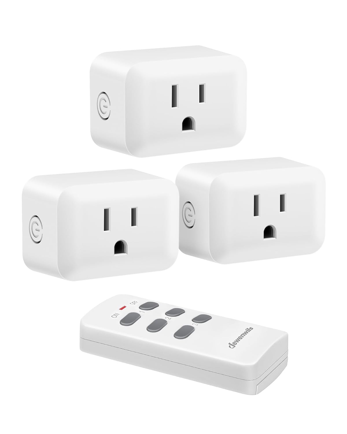 DEWENWILS Wireless Outlet Switch Set - Convenient Remote Control