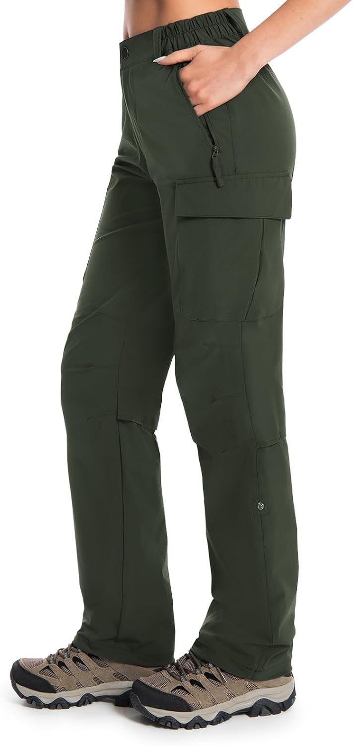 Moosehill Women's Hiking Pants Quick Dry Water Resistant Cargo