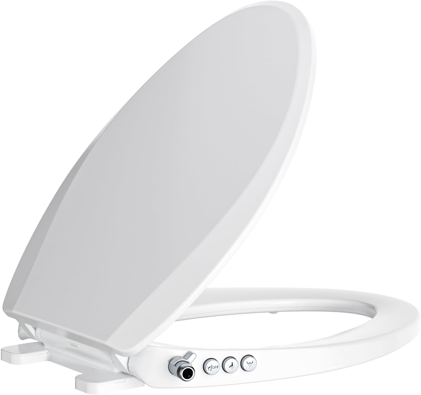 Bidet Toilet Seat with Soft Close and Adjustable Water Pressure