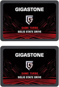 Gigastone SATA SSD 512GB 2-Pack - Fast 550MB/s Upgrade