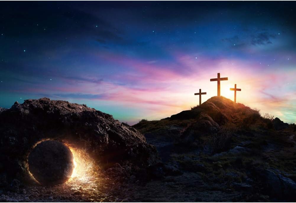 DASHAN 12x8Ft Polyester Empty Tomb Photography Backdrop Review