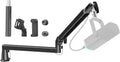 Low Profile Mic Arm 15cm Extra Riser Adjustable Mic Boom Arm - Low