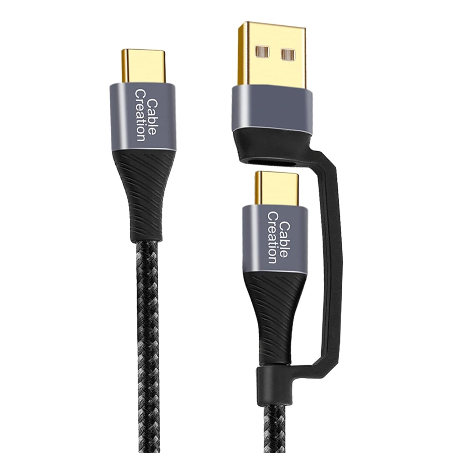 Universal Fast Charging Cable - 2-in-1 USB C