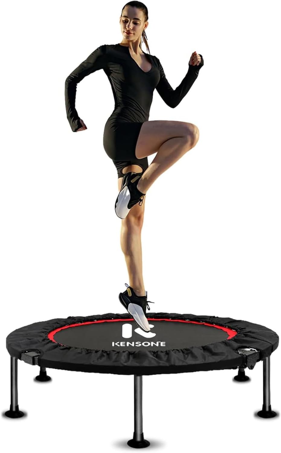KENSONE 40 Mini Spring Trampoline for Indoor Exercise Fun