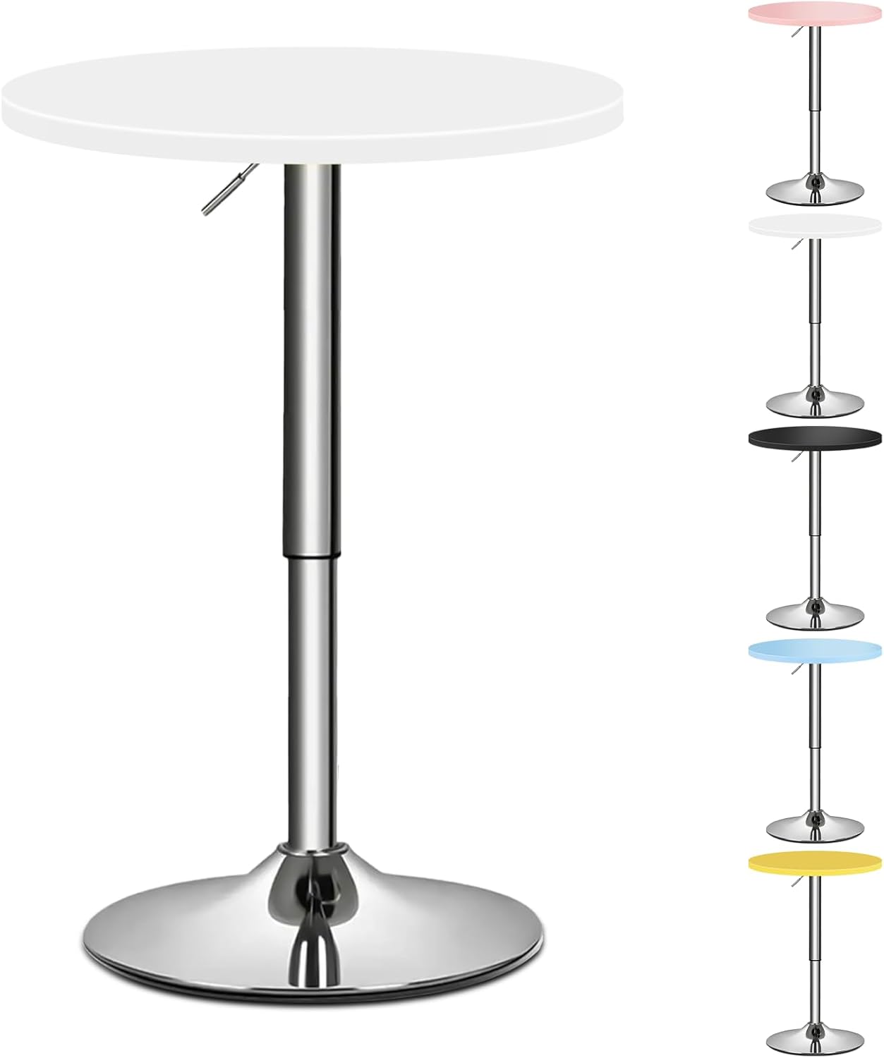 Adjustable Swivel Bar Table | Athena Collection