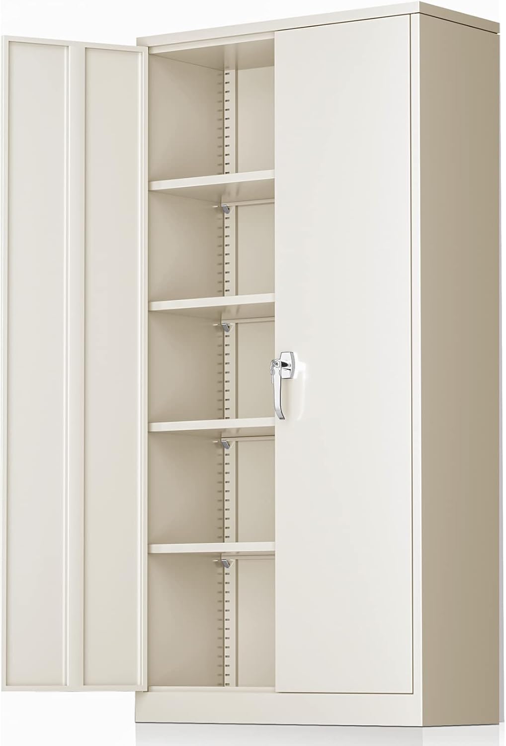 Greenvelly Metal Garage Storage Cabinet with Locking Doors