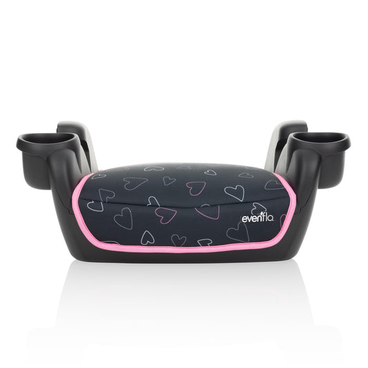 Evenflo GoTime No Back Booster Car Seat for Growing Kids