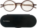 ThinOptics Frontpage Reading Glasses for Travel - Ultra-Thin Comfort