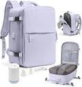 Vacuum Seal Travel Backpack with Air Pump - Space-Saving Carry On