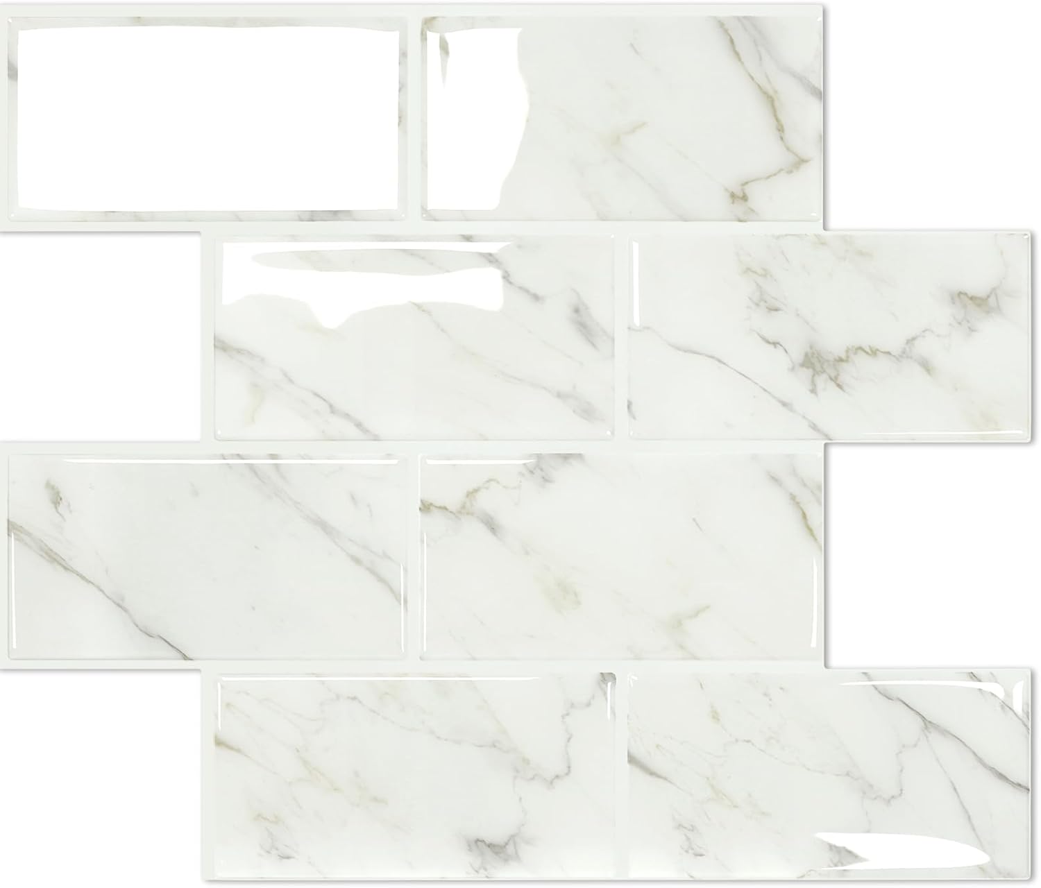 STICKGOO 10-Sheet Subway Tile Peel and Stick Backsplash Review