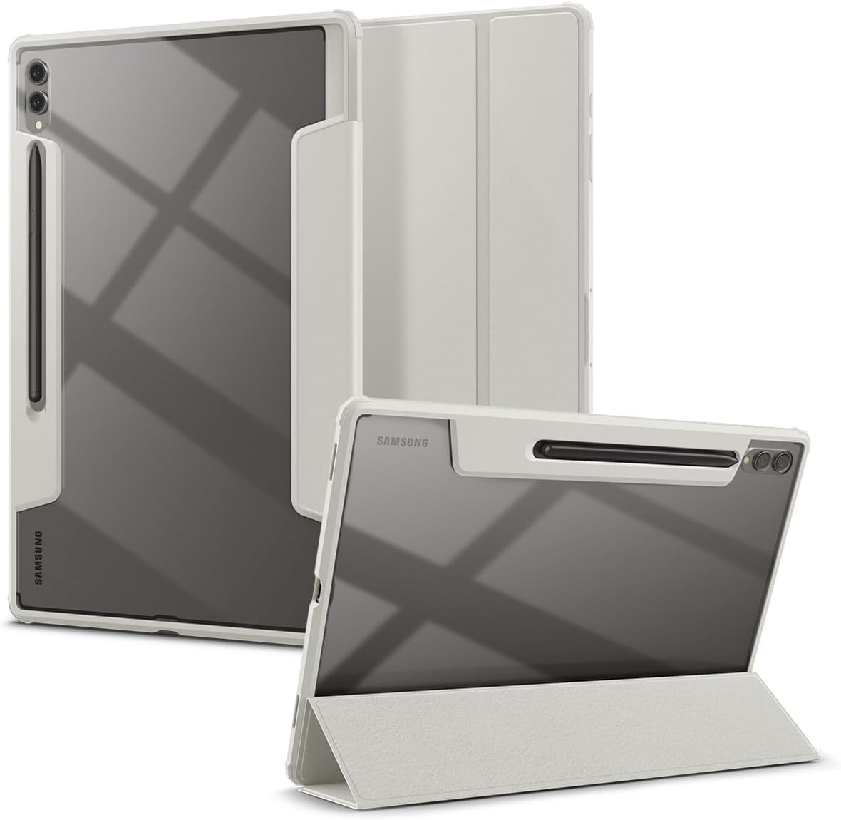 Spigen Galaxy Tab S10 Ultra Case with S Pen Holder and Kickstand