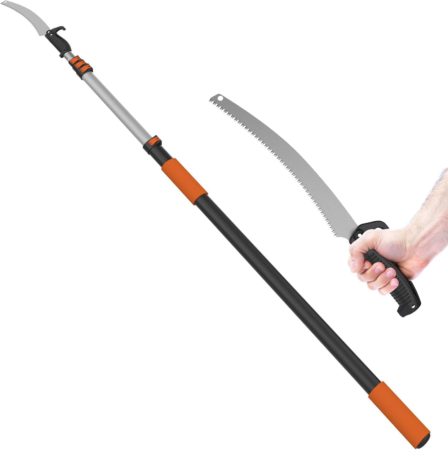 26FT Telescoping Pole Saw for Efficient Tree Trimming Tasks