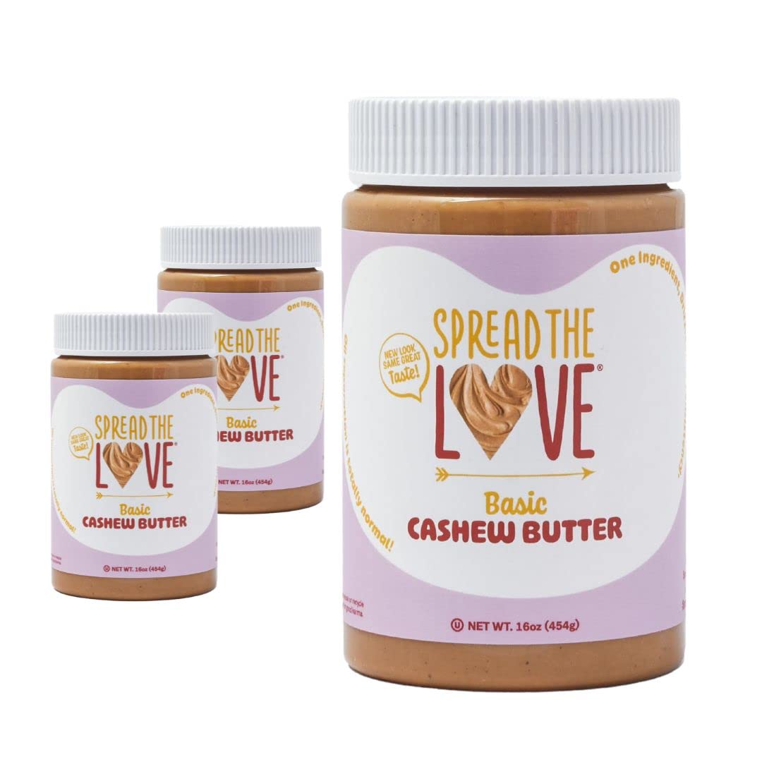 Spread The Love Basic Cashew Butter - Healthy Vegan Snack