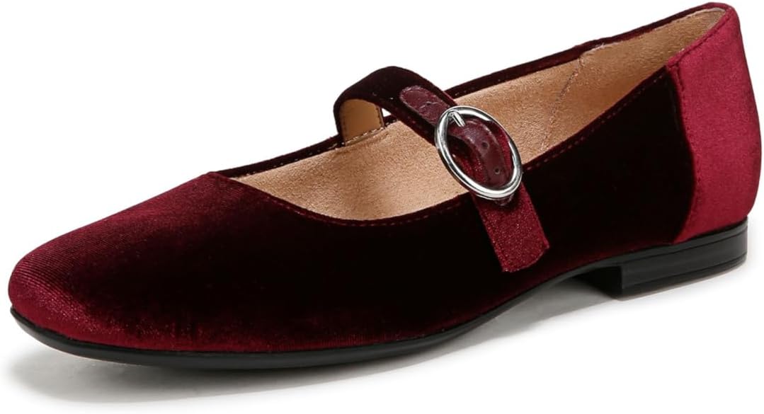 Naturalizer Women's Kelly Flat - Comfy Mary Jane Inspired Shoes