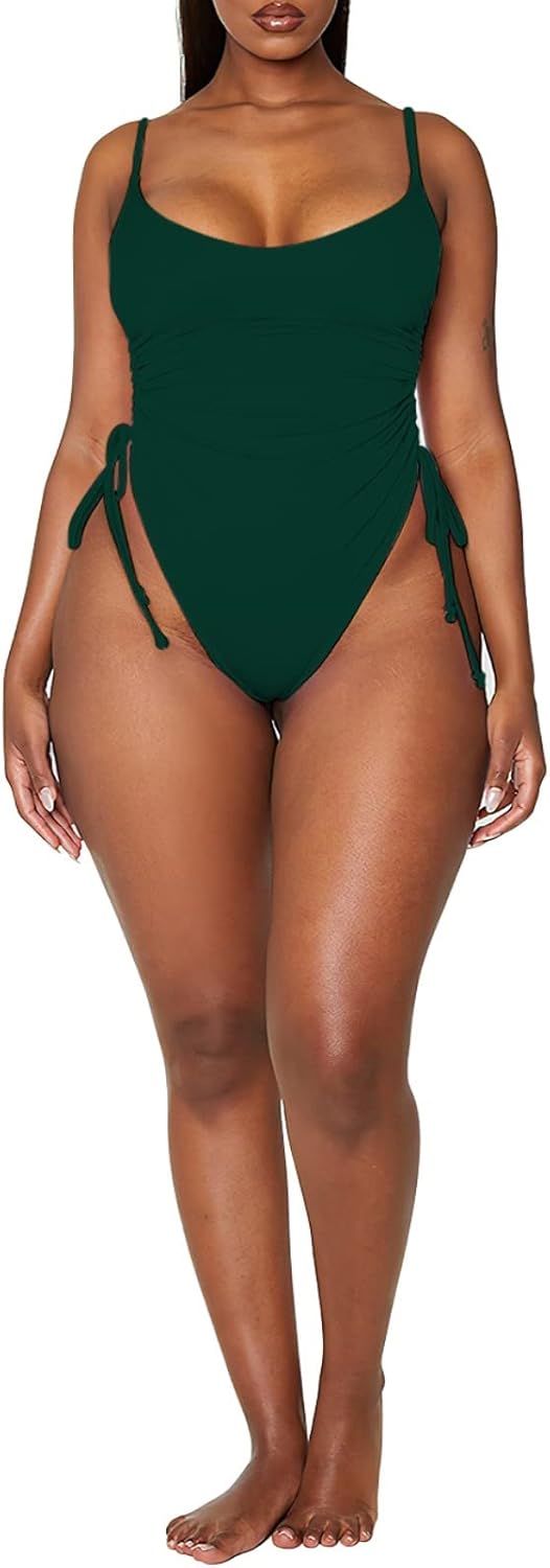 Women's Sexy One Piece Bathing Suit with Tummy Control