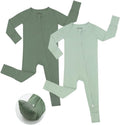 Viscose from Bamboo Baby Sleeper Romper - Soft 2-Way Zipper