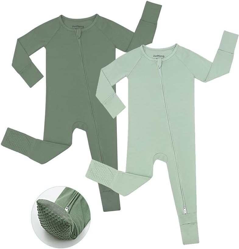 JunNeng Viscose from Bamboo Sleeper with Fold Over Mittens