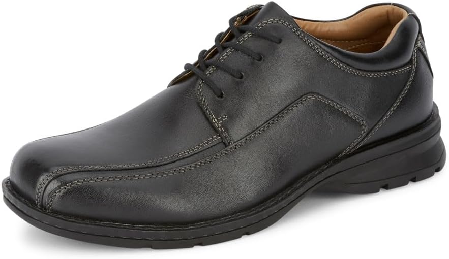 Dockers Mens Trustee Leather Oxford Dress Shoe for Comfort