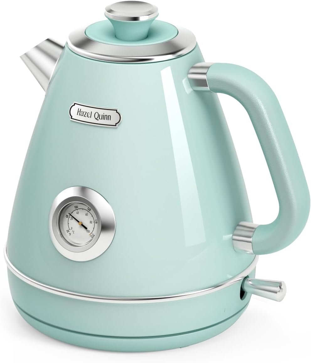 Hazel Quinn Retro Electric Kettle - Fast Boiling 1.7L Capacity