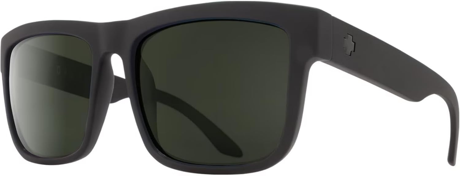 Spy Discord Rectangular Sunglasses for Men with Eyewear Kit