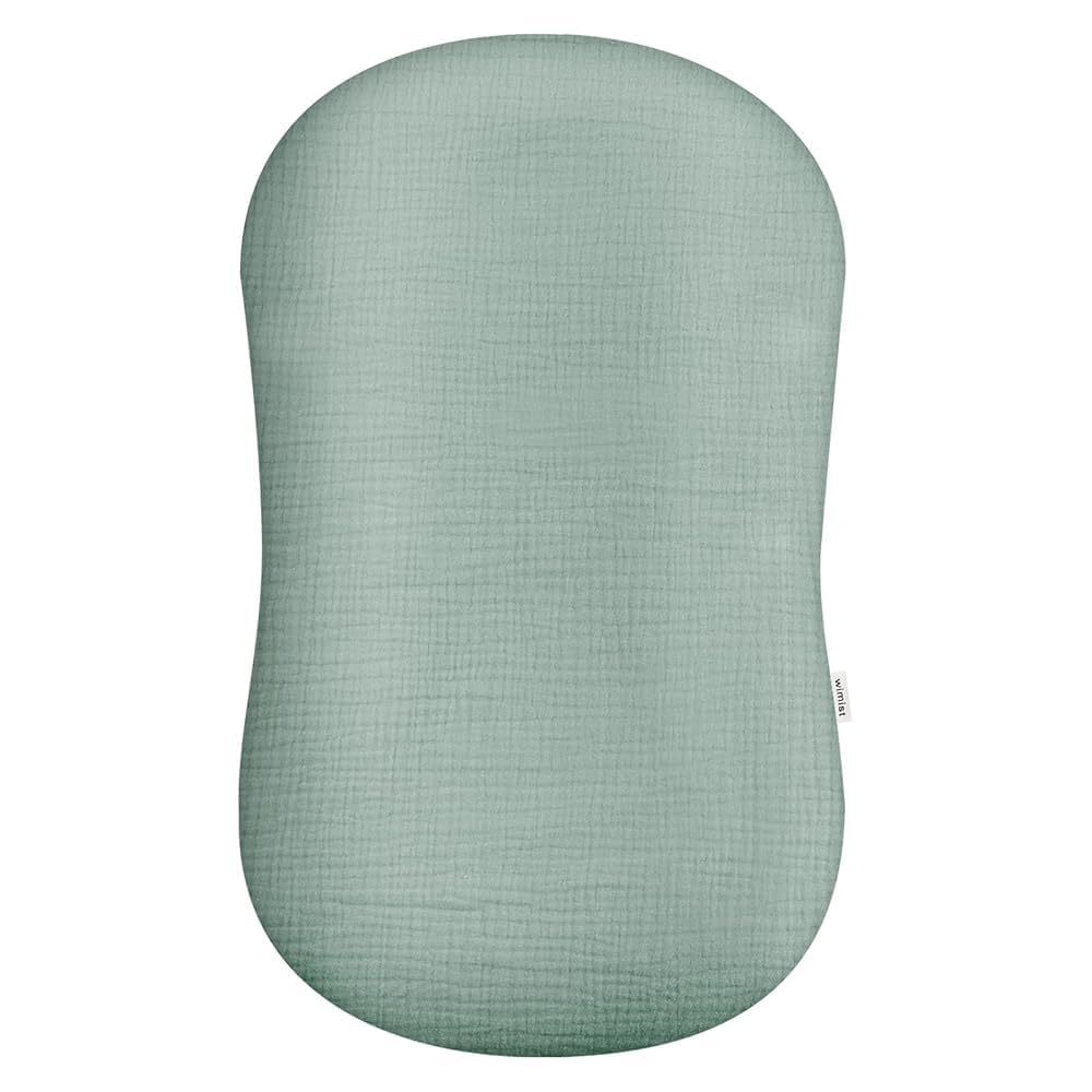 Soft & Breathable Baby Lounger Covers - 2 Pack Sage