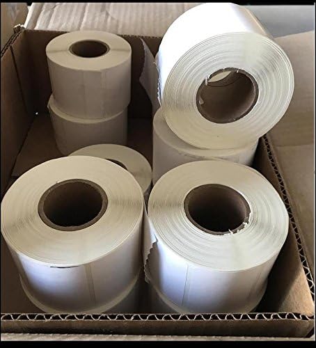 Blank Thermal Labels for Detecto DL1060P - 12 Rolls of 750 Labels