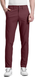 All Day Comfy Golf Pants for Men - Quick Dry Slim Fit 28-36 in