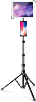 elitehood iPad Tripod Stand 65 in Height Adjustable Tablet Tripod