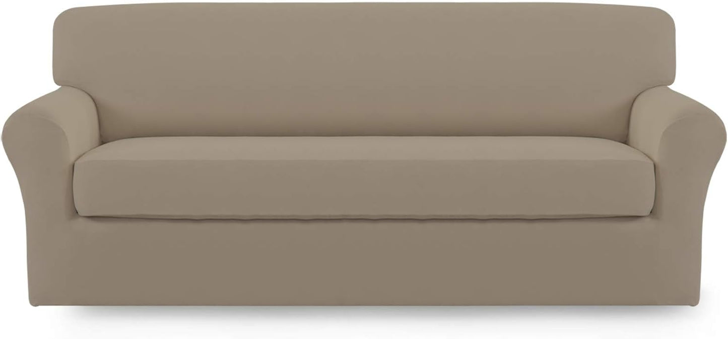 Easy-Going Microfiber Stretch Sofa Slipcover for Protection