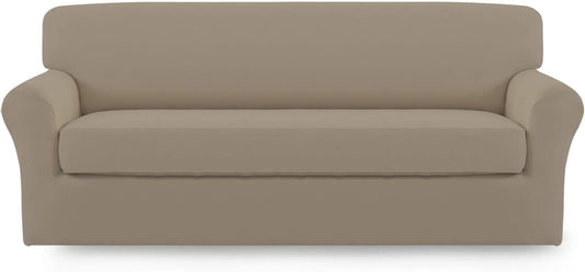 Easy-Going Microfiber Stretch Sofa Slipcover for Protection