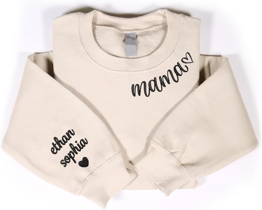 Personalized Family Sweatshirt | IZI POD Embroidered Shirt