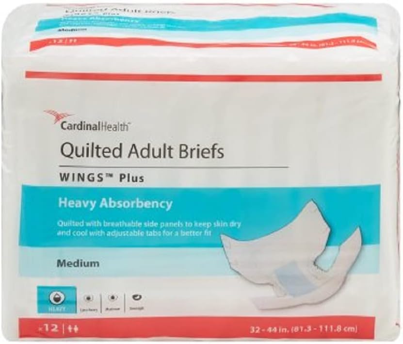 Cardinal Adult Incontinence Brief - Heavy Absorbency