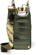 WanderFull HydroBag for Women - Quilted Crossbody Water Bottle Carrier