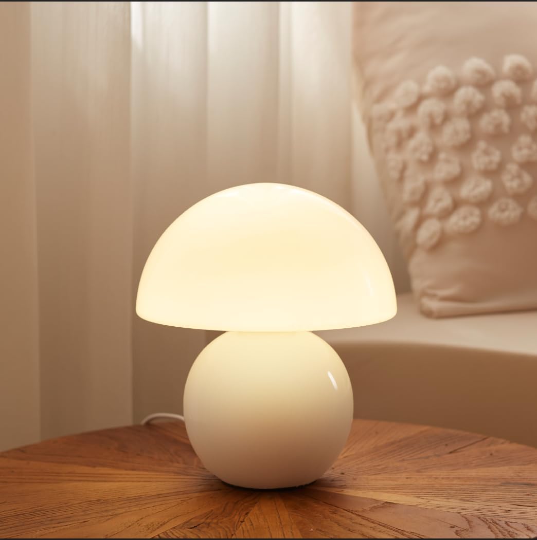 Mushroom Lamp Table Lamp for Bedroom and Living Room Decor