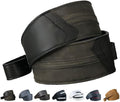 Full Grain Padded Leather Guitar Strap - Straight Up (Adjustable)
