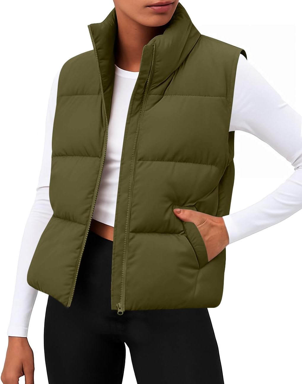 Lightweight Puffer Vest for Women - Stylish and Warm Outerwear