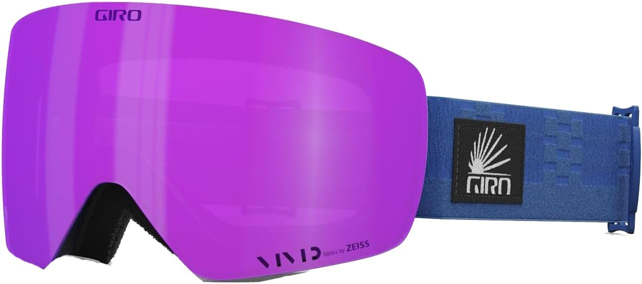 Unisex Magnetic Giro Snow Goggles - 2 VIVID Lenses - Anti-Fog - OTG