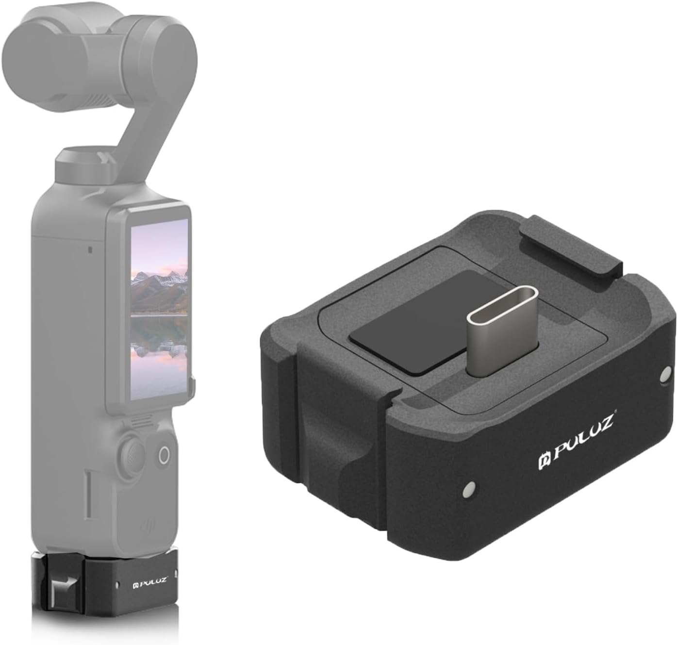 PULUZ OSMO Pocket 3 Charge Dock - Rapid Charging Hub