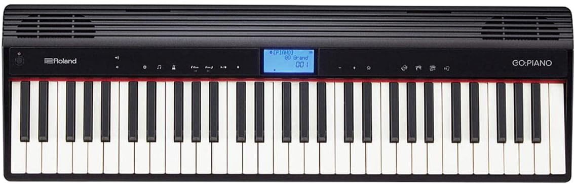 Roland GO:PIANO 61-Key with Bluetooth Speakers - Play Anywhere!