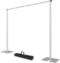 EMART Heavy Duty Backdrop Stand 8.5x10Ft Adjustable Pipe and Drape