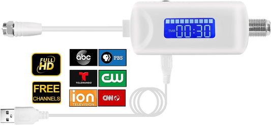 Clear Pixelated TV Signal with 25dB High Gain Amplifier