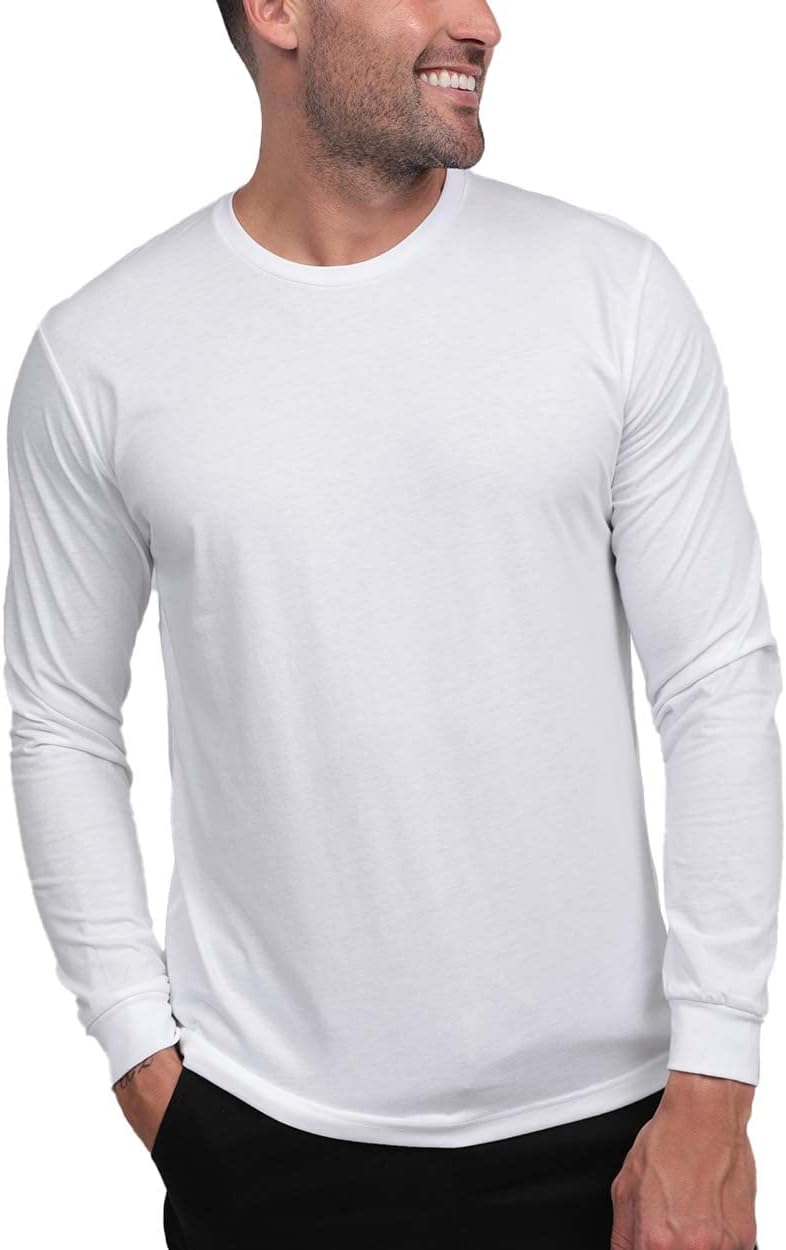 INTO THE AM Long Sleeve Tee Shirts for Men - Premium Quality