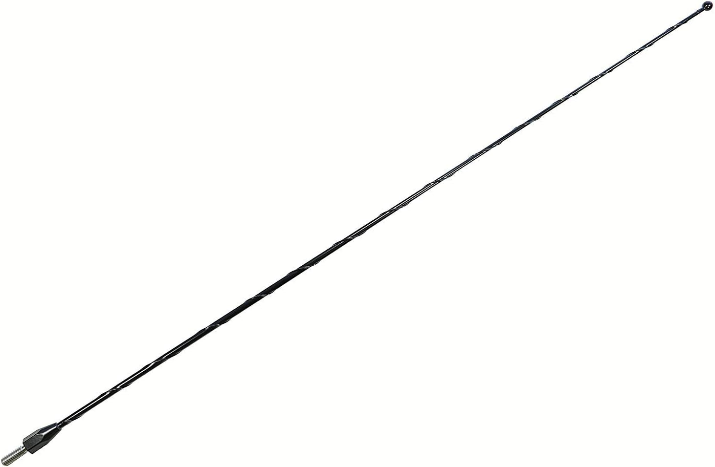 21 Inch Black Antenna for Nissan Titan - Wind Noise Cancellation