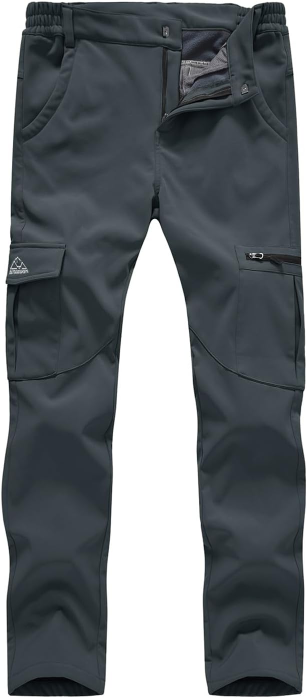 Gopune Women's Waterproof Windproof Insulated Hiking Pants