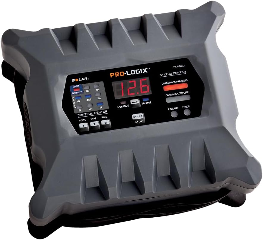 Clore Automotive PL2320 Smart Charger for 6V and 12V Batteries