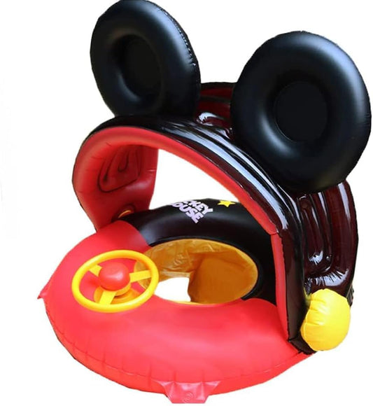 Sun-Protected Baby Float: No Flip, 4-48 Months