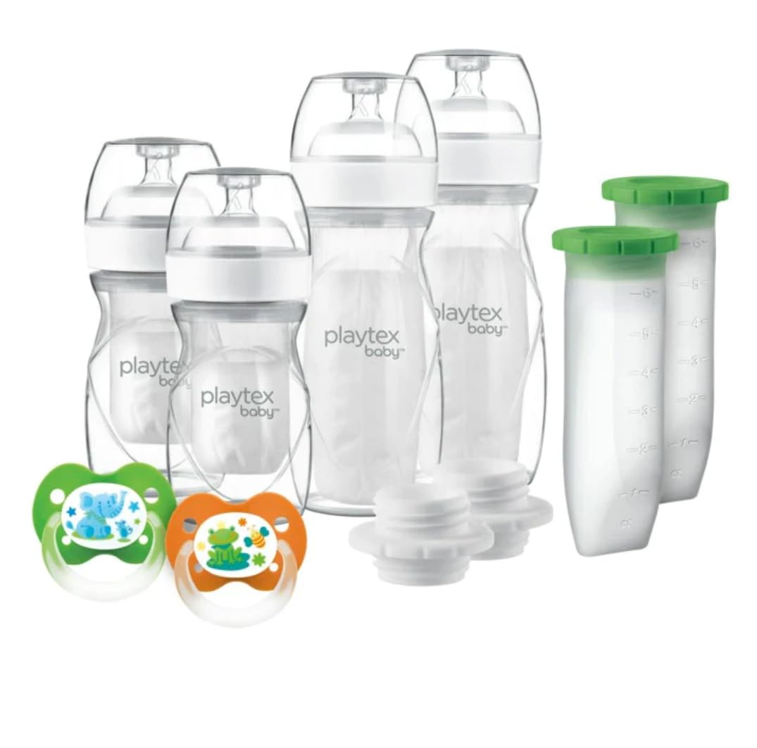 Playtex Baby Nurser Newborn Gift Set for Easy Feeding